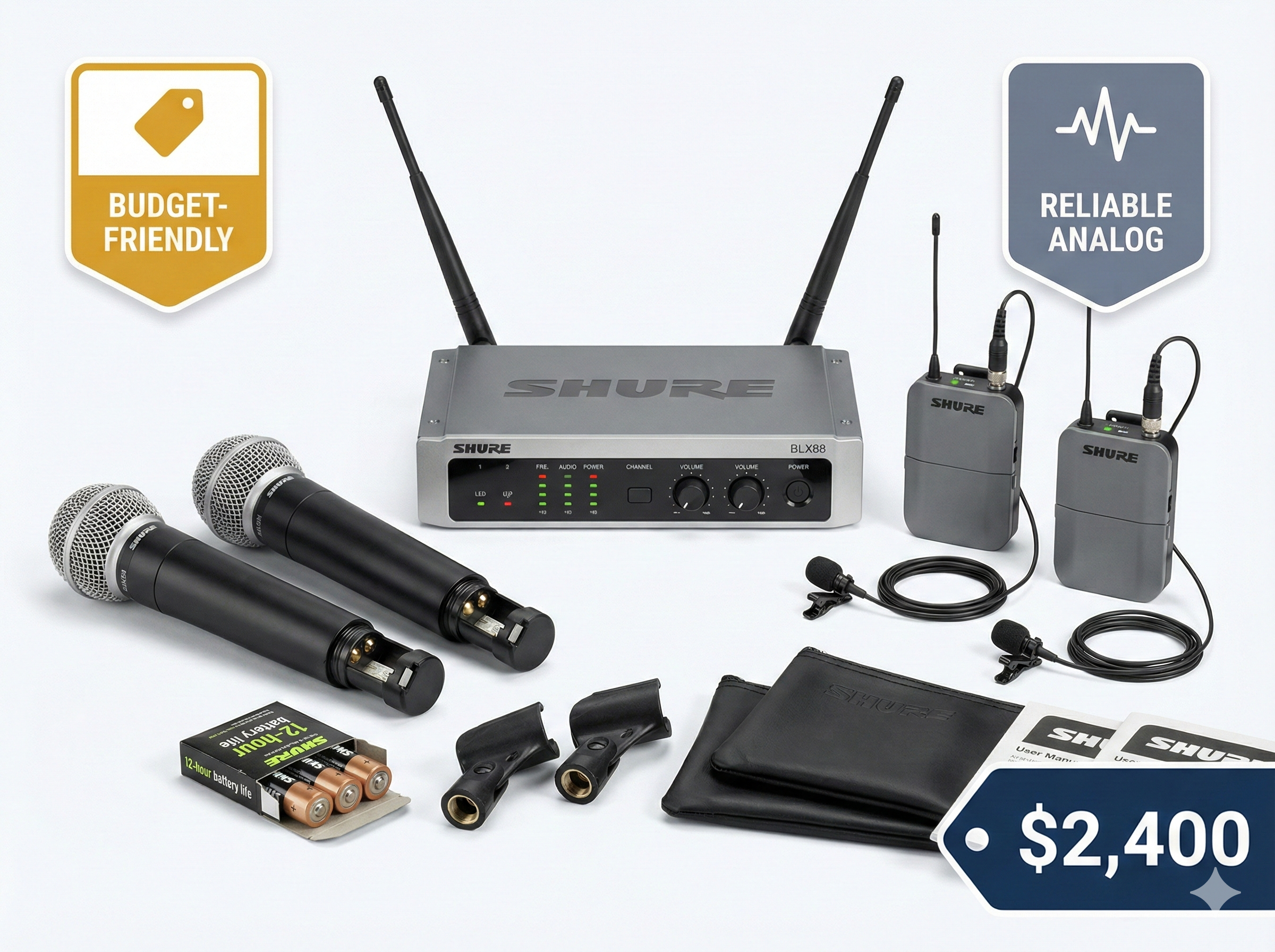 Shure BLX Wireless System